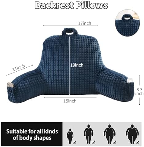 Reading Pillow with Arms for Bed Sitting - Image 4