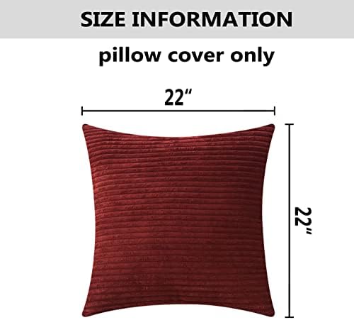 Home Brilliant Red Pillow Covers - Image 5