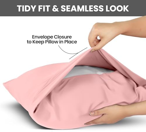 Pillow Cases Standard Size Set of 2, Ultra Soft Comfy Pillow Covers - Image 3