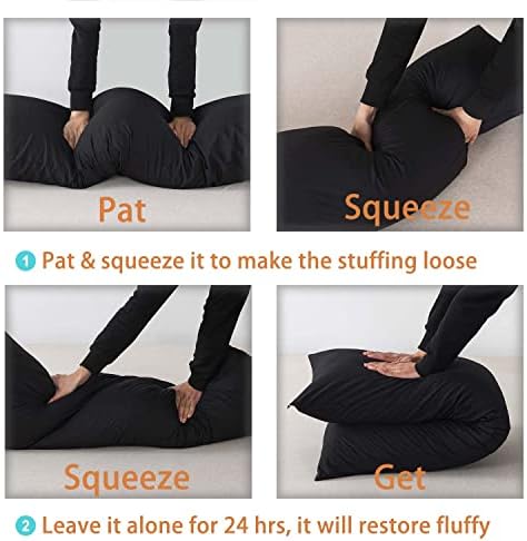 WhatsBedding Memory Foam Body Pillow - Image 6