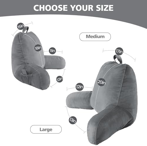 Reading Pillow for Bed Sitting Up, Adults and Teens Backrest - Image 3