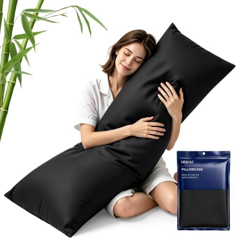MR&HM Body Pillow Pillowcase 1pc, Cooling & Breathable by MRHM