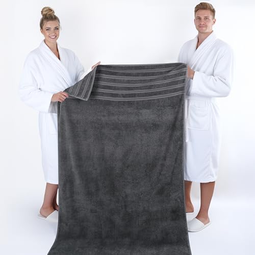 American Soft Linen 100% Cotton Luxury Turkish Towels, 35x70 XL Bath Sheet - Image 5
