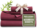 Love's cabin 4 Piece King Size Sheet Set, 100% Rayon Derived from Bamboo by Lovescabin