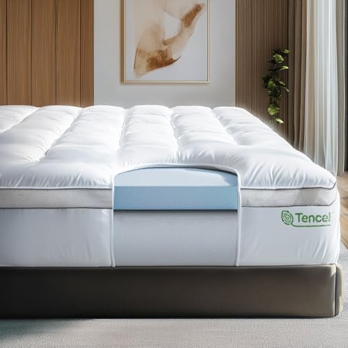 Viscosoft 4 Inch Hybrid Mattress Topper King by ViscoSoft