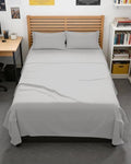 Full XL Sheets - 4 Piece Full XL Sheet Set - Soft & Cooling - French Grey by CGKUnlimited