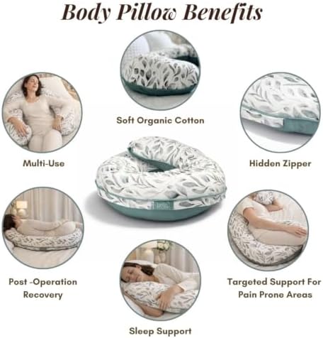 BellaMoon C Shaped Pregnancy Pillow - Image 2