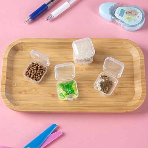 10Pcs Ear Plug Case, Mini Plastic Earplug Containers, Hinged Lids - Image 2