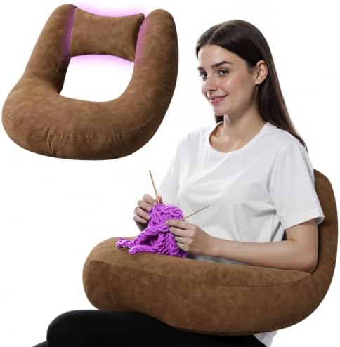 Crochet Pillow for Lap Support by Pyurifai