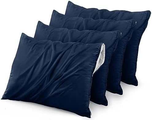 Set of 4 Pillow Protectors by UTOPIABEDDING