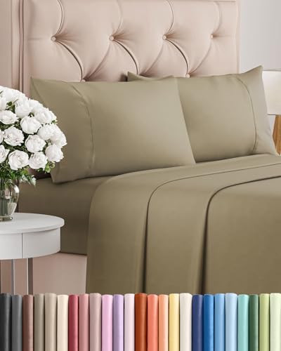 Twin 4 Piece Bed Sheet Set by CGKUnlimited