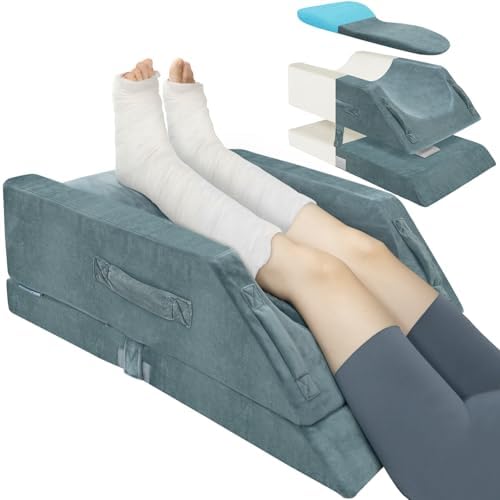 KingPavonini 4-Height Adjustable Leg Elevation Pillow, Double Leg by KingPavonini