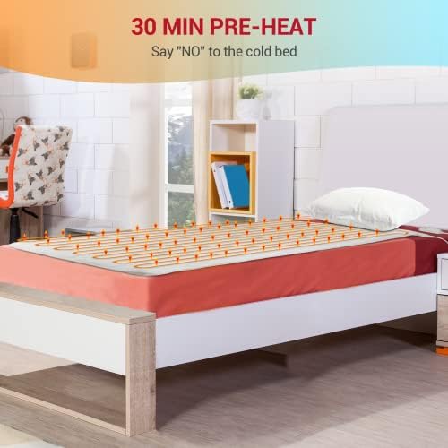 Comfytemp Heated Mattress Pad Mini Twin Size 31" x 55", Single Controller - Image 3