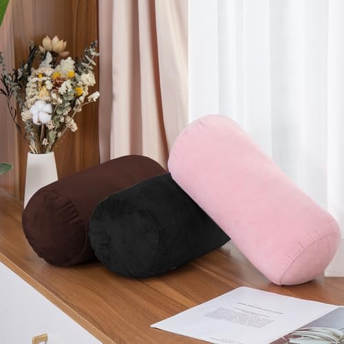 1 MIDDLE ONE Round Cylinder Bolster Pillow - Image 7