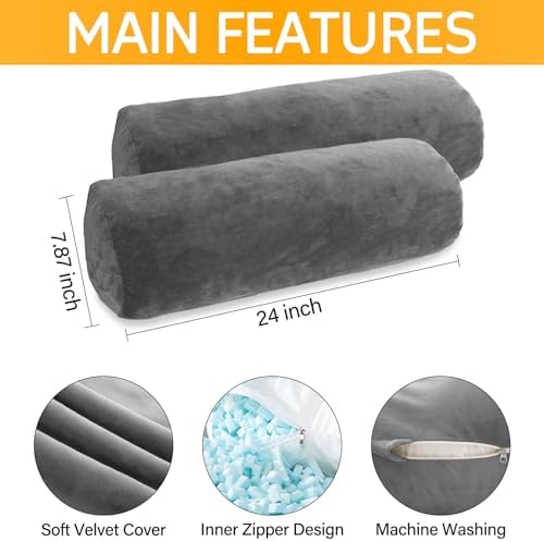 1 MIDDLE ONE Body Pillow, Memory Foam Body Pillows - Image 3