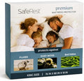 SafeRest Waterproof King Size Mattress Protector by SafeRest
