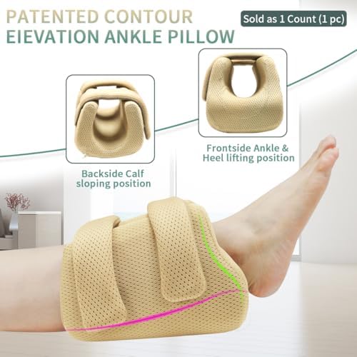 EZ Assistive Heel Protector Cushion Foot Pillow Remove Pressure 1pc, A Heel - Image 4