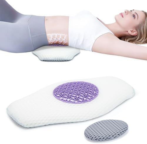 Lumbar Support Pillow for Sleeping, Memory Foam Lower Back Pillow by Mumykids