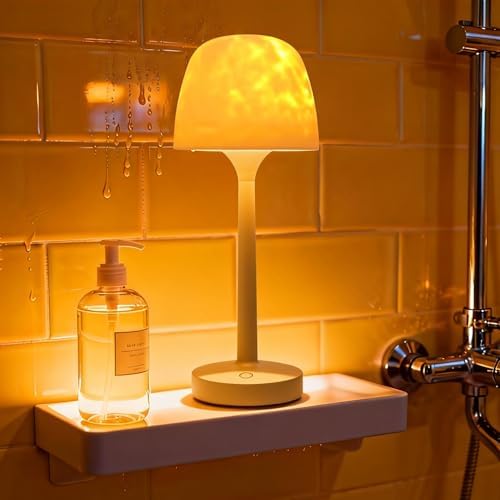 Waterproof Ocean Wave Projector Shower Light, Rechargeable, Remote Control by Unknown