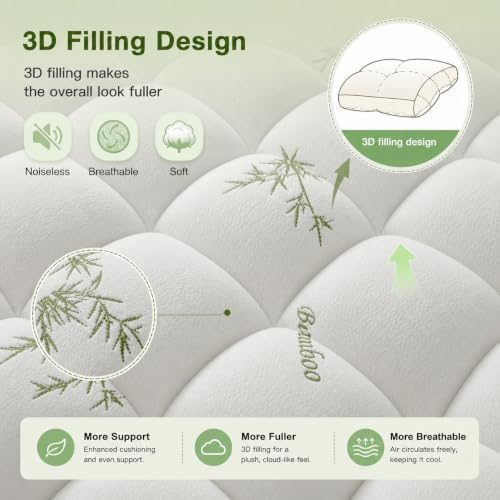 2 Inch Mattress Topper Queen - Image 6