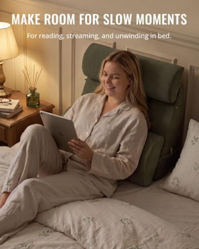Blissful Diary Reading Pillow, Wide Backrest - Image 6