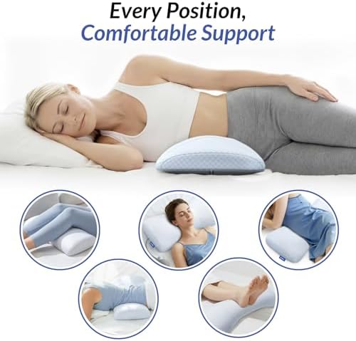 ZIKEE Inflatable Lumbar Pillow for Lower Back Pain Relief, Removable Cover - Image 5