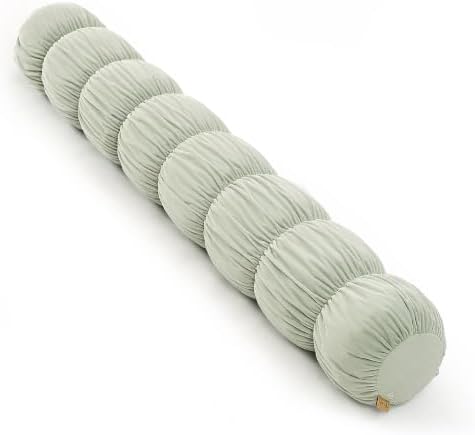 Pat. Pend. Side Sleeper Body Pillow, 59 Inch, Celadon Green by Ailuteie