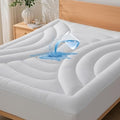 Waterproof Full Mattress Pad, Noiseless Mattress Protector Full Size by QUIETSEA
