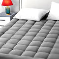 EASELAND Full Size Mattress Pad Pillow Top Mattress Topper Cotton Top by EASELAND
