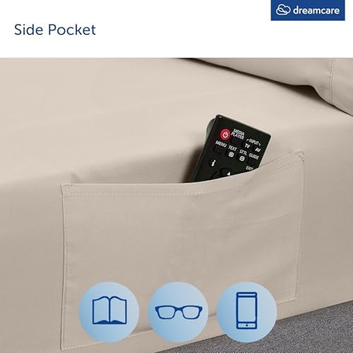 DREAMCARE King Size Sheets Set - Image 6