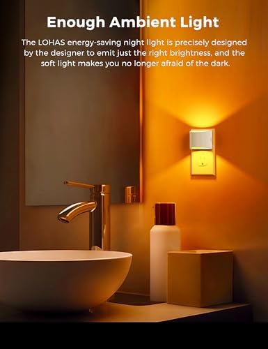 L LOHAS LED Night Light, Night Lights Plug into Wall with Dusk to Dawn - Image 2