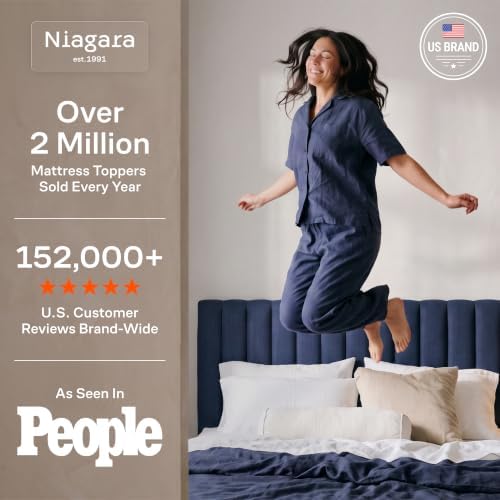 Niagara Sleep Solution King Ultra Soft Mattress Topper — Back Pain Relief - Image 5