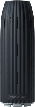 AromaTech Ambience Scent Diffuser for Essential Oil Blends & Fragrances – Waterless Scent Machine w/Bluetooth for Home, Bathroom Boutiques, Hotel, Spa – Charcoal