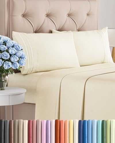 Queen Size 4 Piece Sheet Set by CGKUnlimited