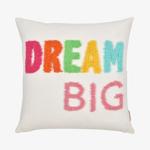 Throw Pillow Covers 18*18 Boho Spring Decorative Tufting Letters - Image 6