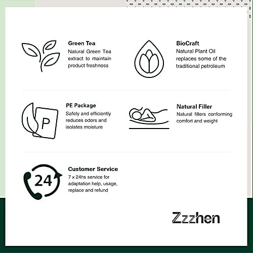ZZZhen Pregnancy Pillow for Sleeping, G Shaped Maternity Pillow - Image 7