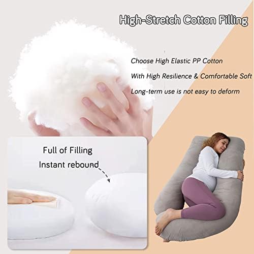 60 Inch Pregnancy Pillows for Sleeping - Image 5