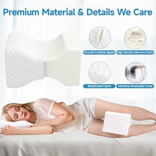 SweetSlubr Memory Foam Knee Pillow - Image 3