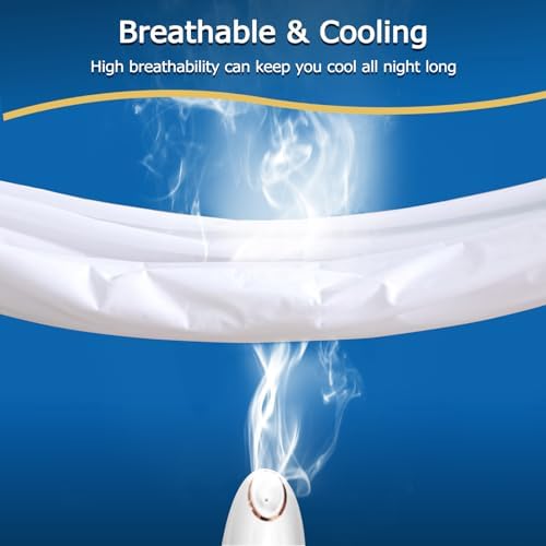 Zippered Mattress Encasement Full, Waterproof Zipper Mattress Protector - Image 6