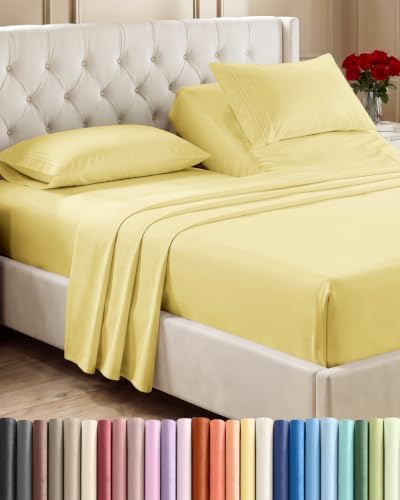 Flex Top Split Head King 4 Piece Sheet Set by CGKUnlimited