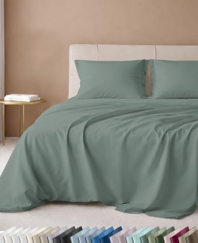 California Design Den 600 Thread Count Twin Bed Sheets Cotton Set by CaliforniaDesignDen