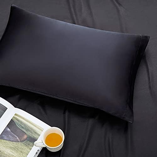 Ersmak Satin Pillowcase Standard Set of 2, Ultra Soft & Silky Satin Pillow Cases - Image 5