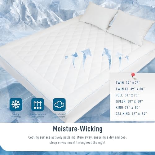 Full Mattress Pad Cooling & Breathable - Image 3