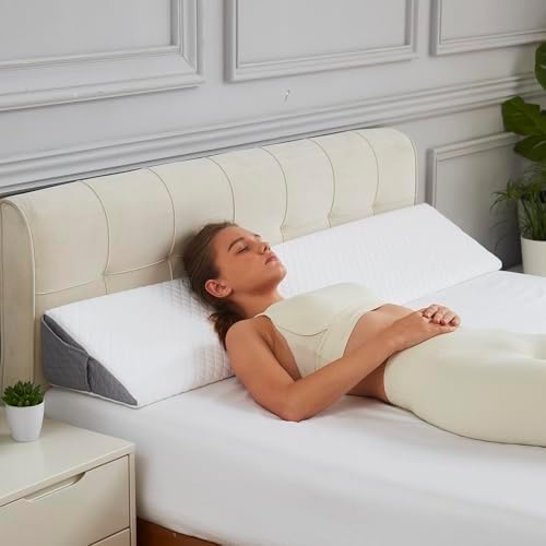 Wedge Pillow Headboard Full Size by SweetHomeCollection