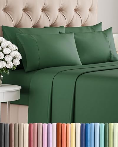 Cal King 6 Piece Bed Sheet Set by CGKUnlimited