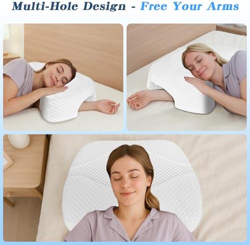 Side Sleeper Pillow for Shoulder Pain Relief - Image 3