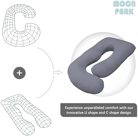 MOON PARK Pregnancy Pillows for Sleeping - Image 5