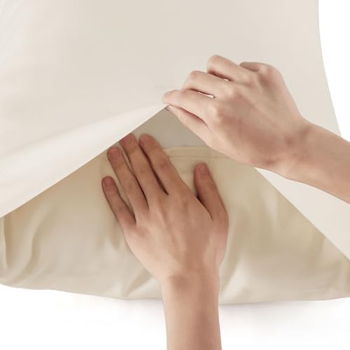 Bedsure PureWoven 100% Rayon Derived from Bamboo, Twin XL Sheets, 3 Pieces - Image 5