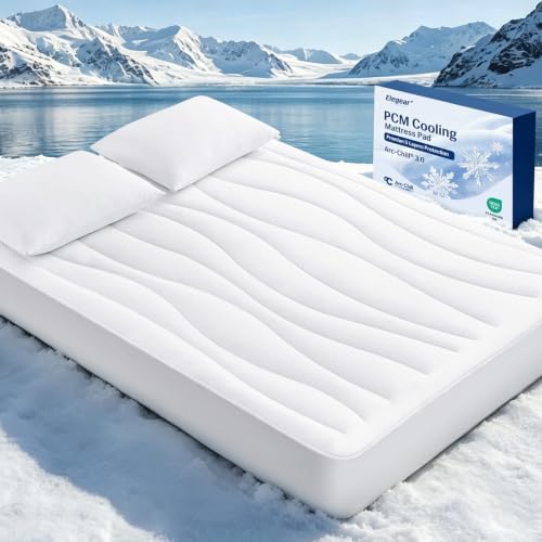 Elegear Cooling Mattress Pad Twin by Elegear