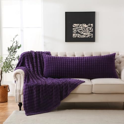 SOCHOW Decorative Body Pillow Cover 20x54 Inches, 1 Pack - Image 6
